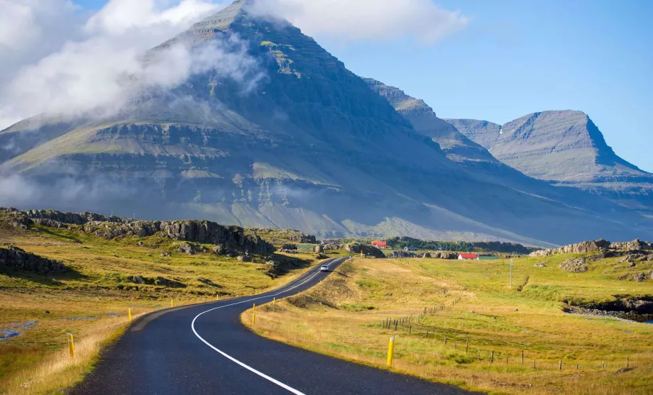 Routes circulaires autour de l'Islande