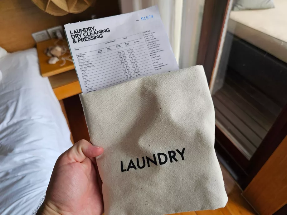 Service de blanchisserie