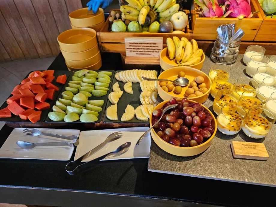 Petit déjeuner - fruits