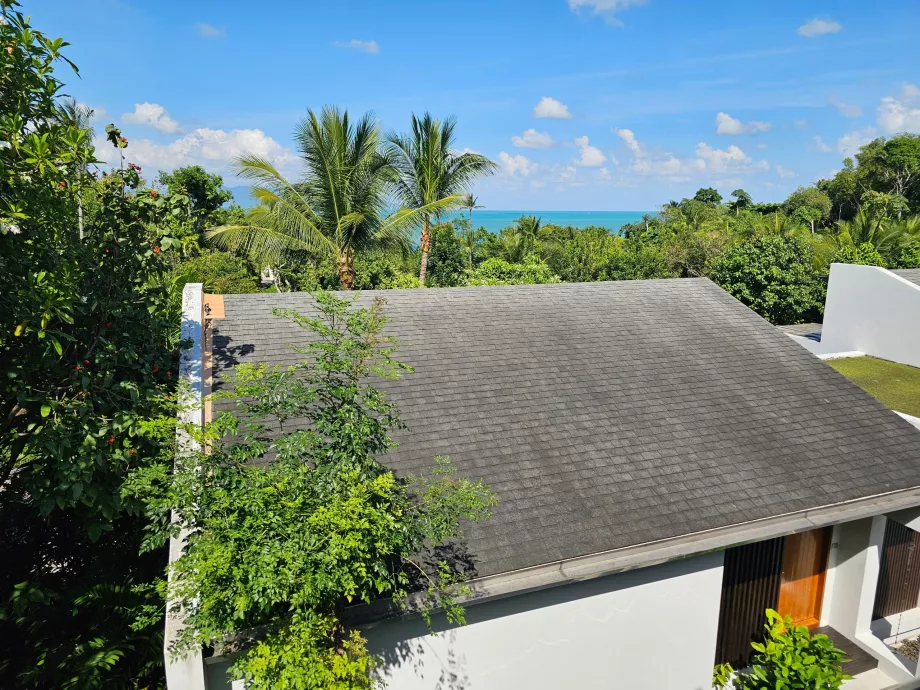 Vue sur la mer depuis la chambre