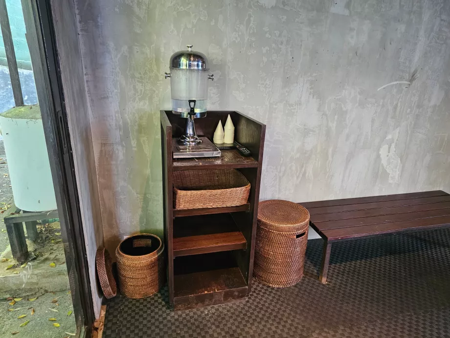 Eau gratuite à la salle de sport