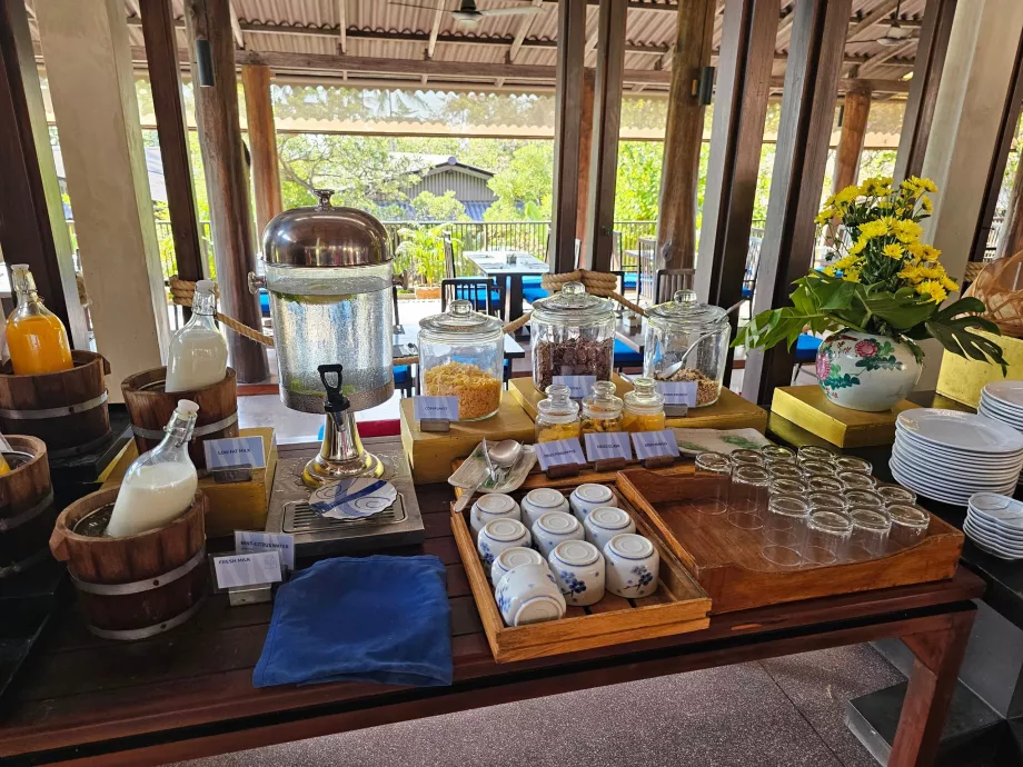 Petit déjeuner - muesli et granola