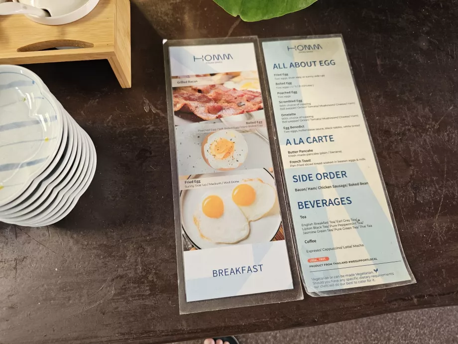 Petit-déjeuner - station d'œufs