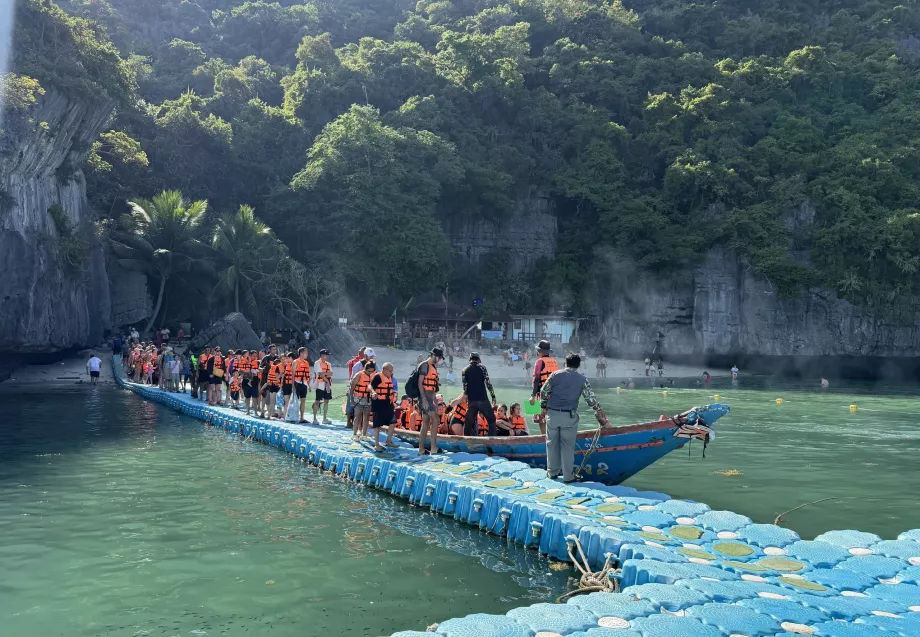 Embarcadère du lac Emerald