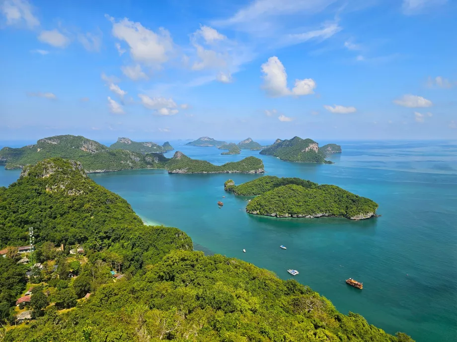 Vue sur l'île de Koh Wua Ta Lap
