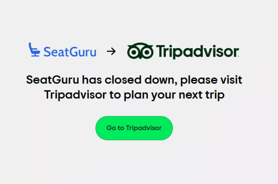 Fin du site SeatGuru