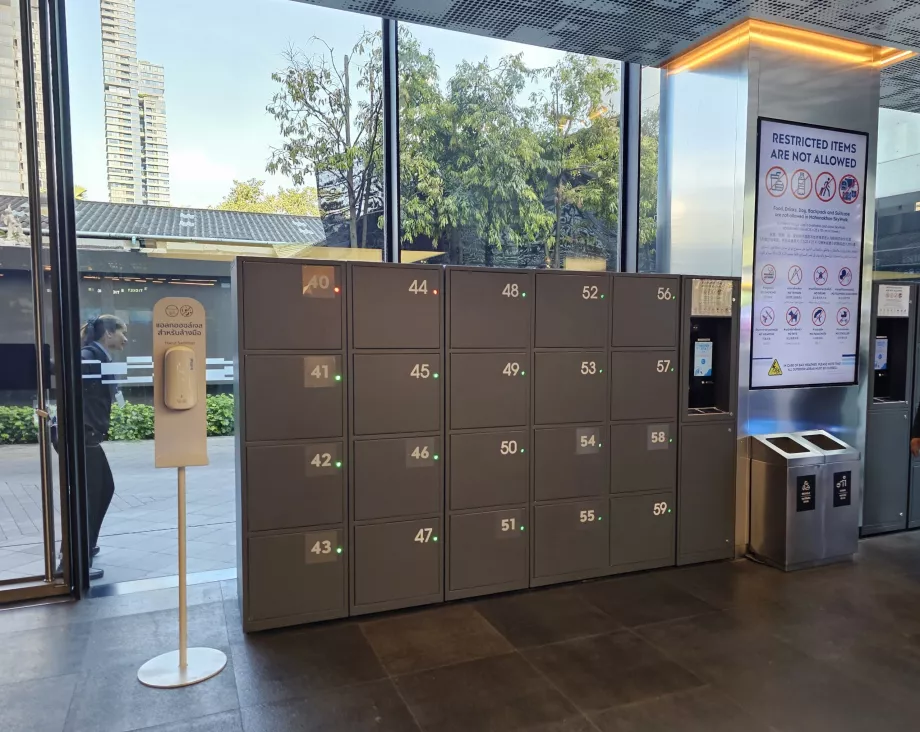 King Power Mahanakhon - consigne à bagages