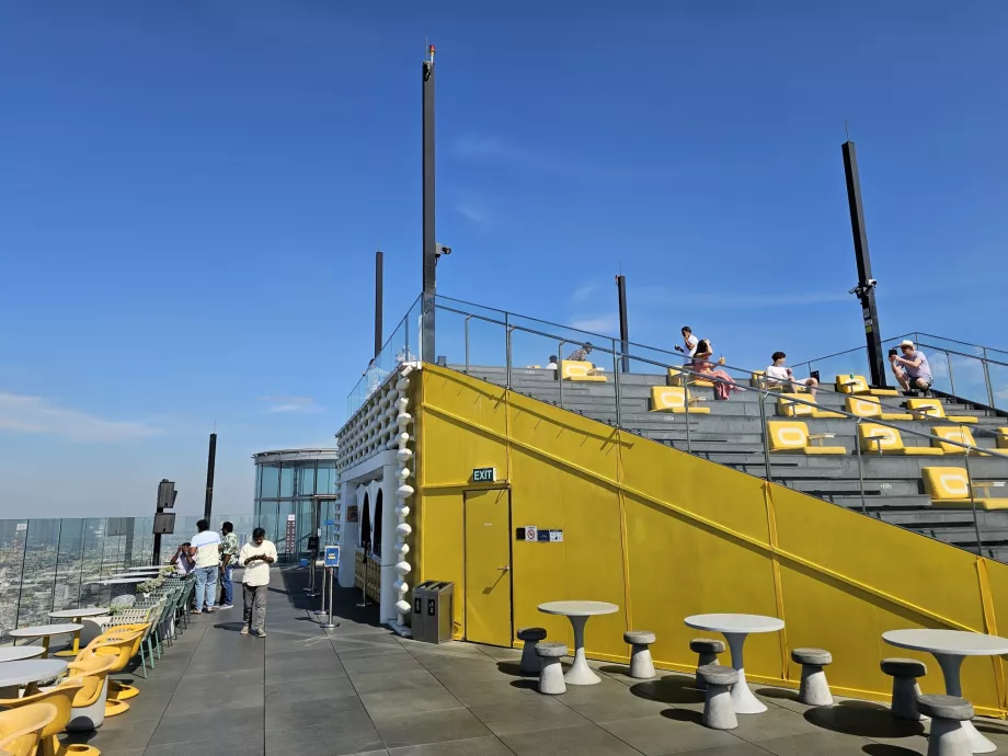 King Power Mahanakhon - vue sur le toit