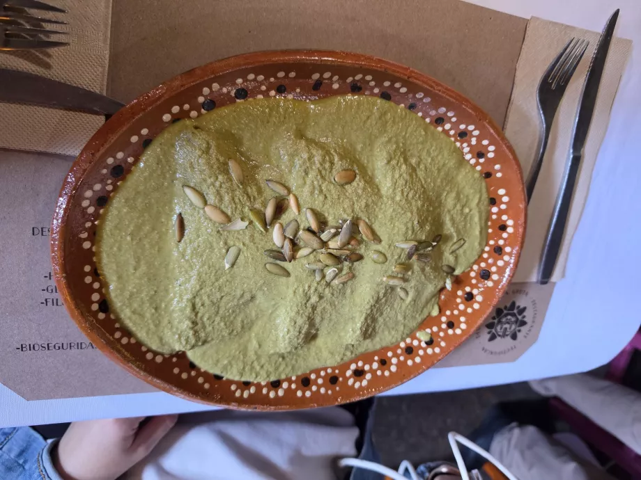 Enchilladas avec guacamole