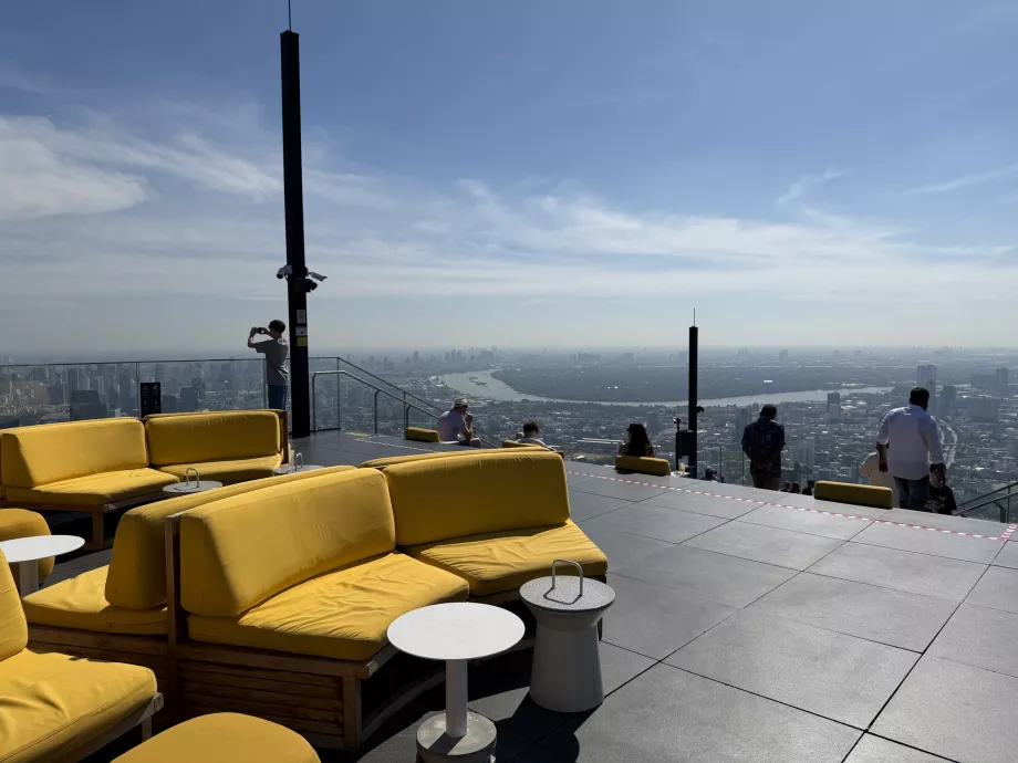 King Power Mahanakhon - vue sur le toit