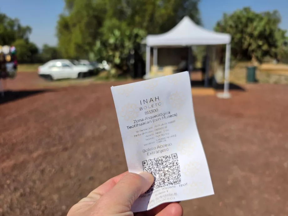 Billet d'entrée dans les locaux