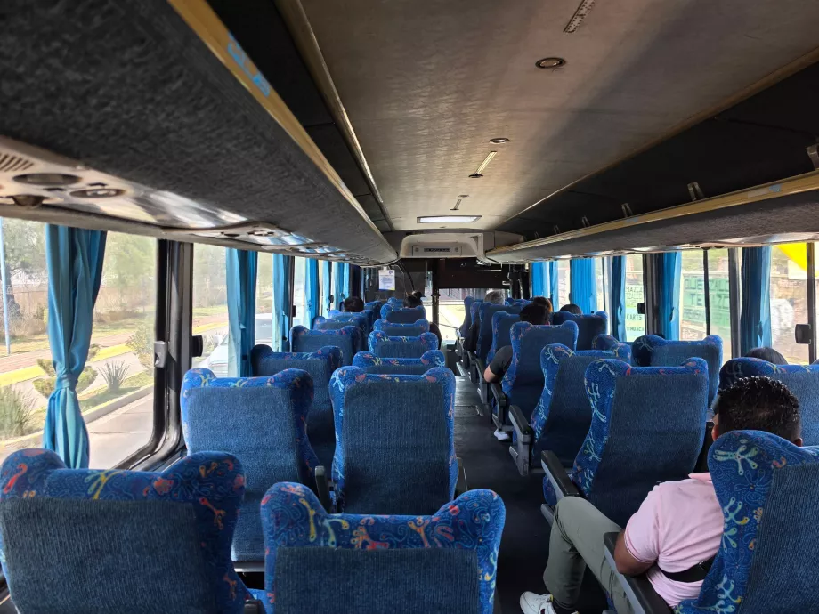 Intérieur du bus