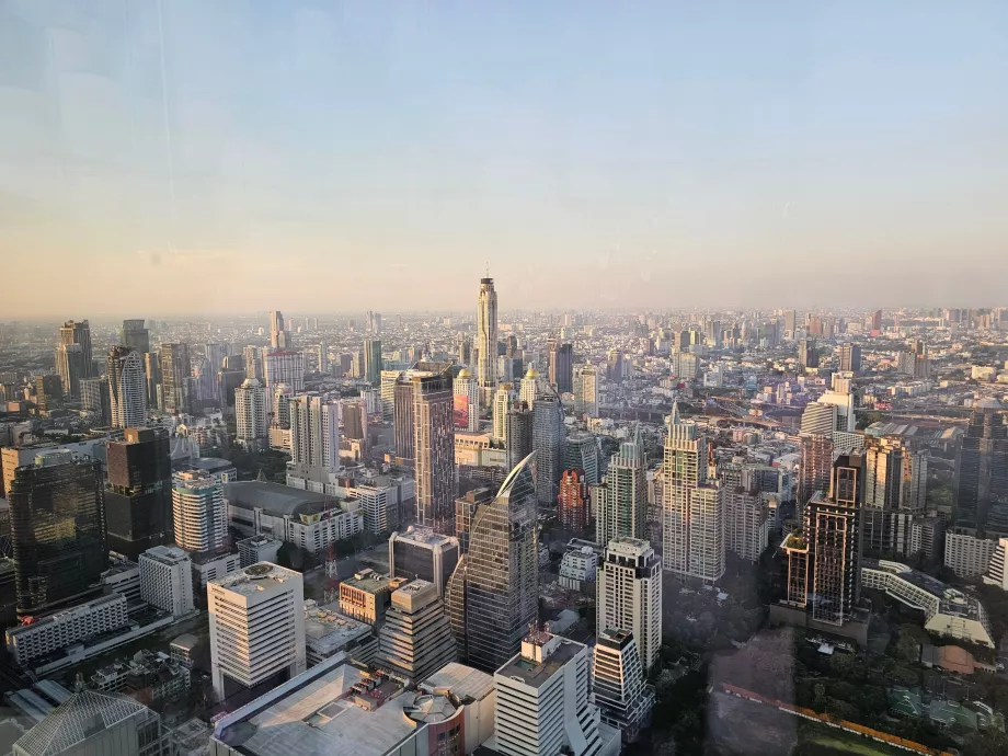 Akara Sky Hanuman - vue de Bangkok