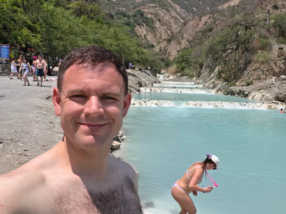 Baignade dans la rivière
