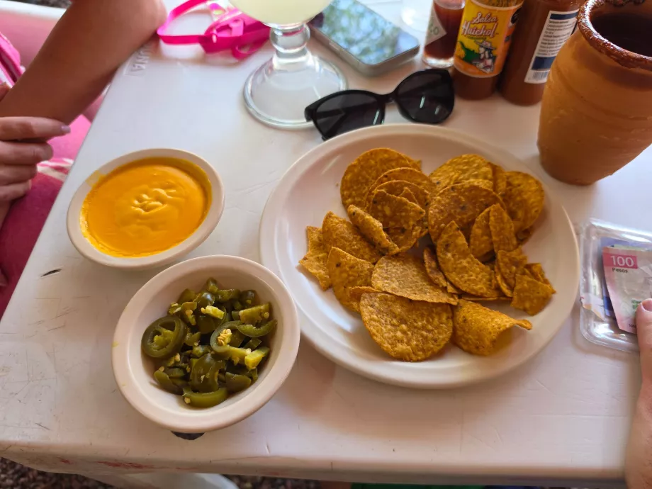 Notre goûter - les nachos