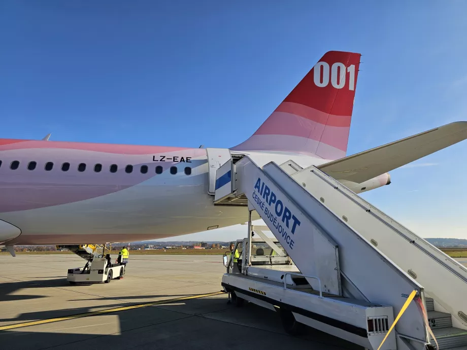 Embarquement, České Budějovice Airport