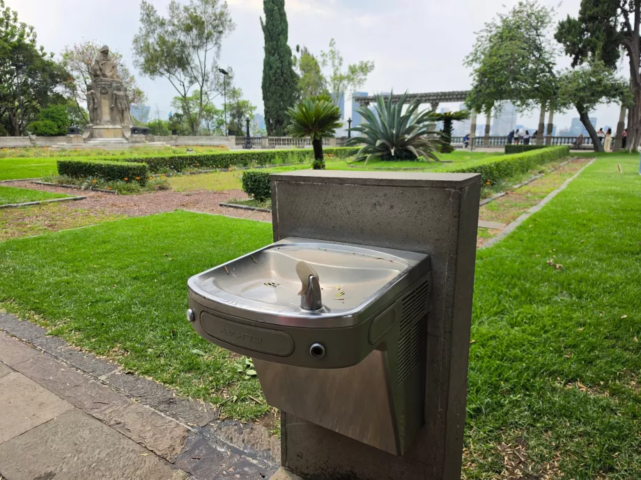 Château de Chapultepec, eau potable