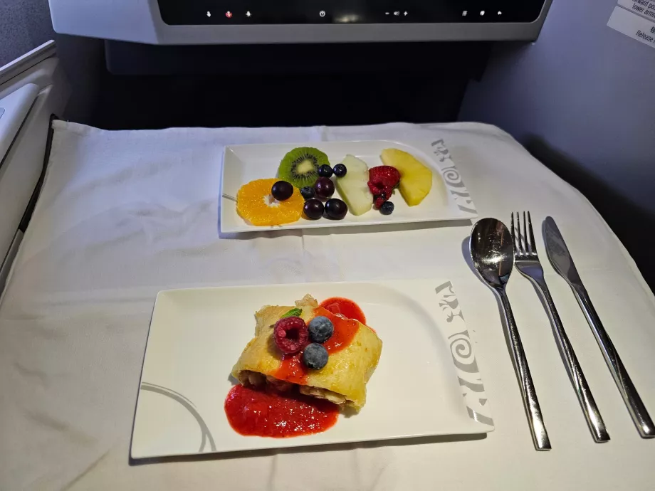 Dessert après le petit-déjeuner