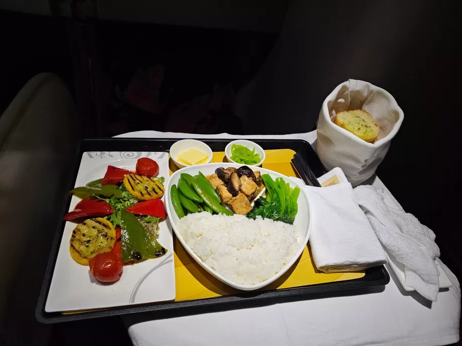 Variante végétarienne du plat principal