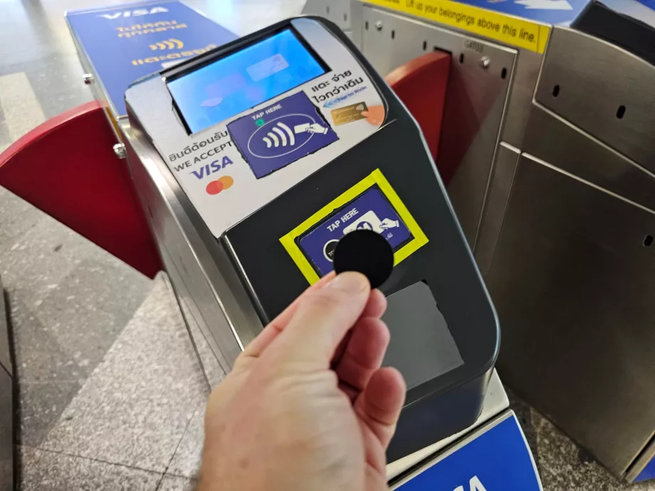 Payer par jeton dans le MRT