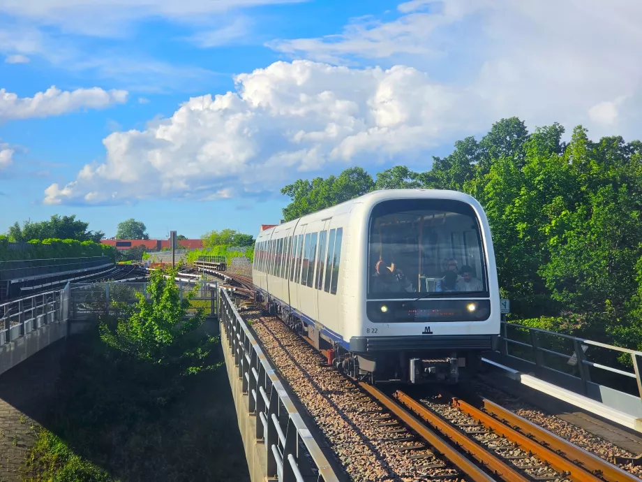 Le métro sans conducteur de Copenhague