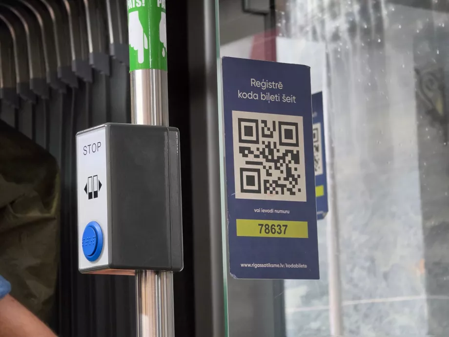 Code QR pour scanner votre billet