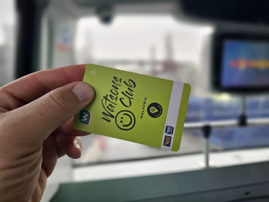 Carte Touch-n-Go de Watsons