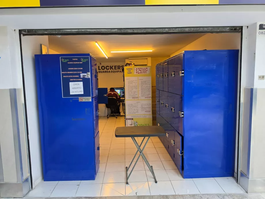 Consigne à bagages au Terminal 1