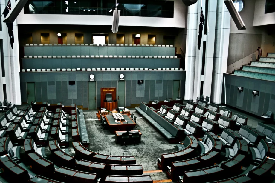 Intérieur du Parlement