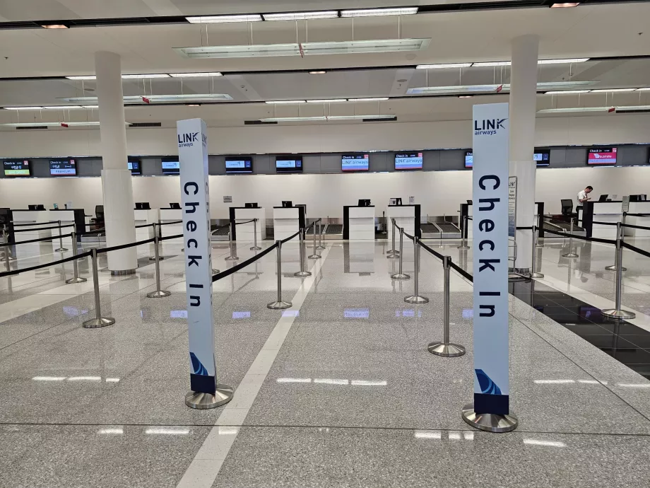 Enregistrement à l'aéroport