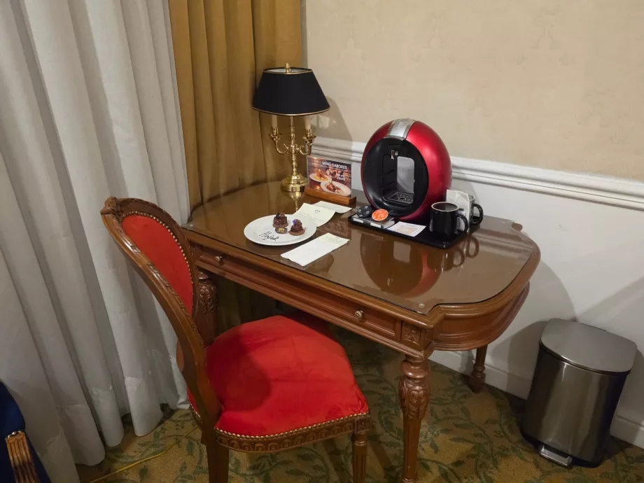 Machine à café dans la chambre