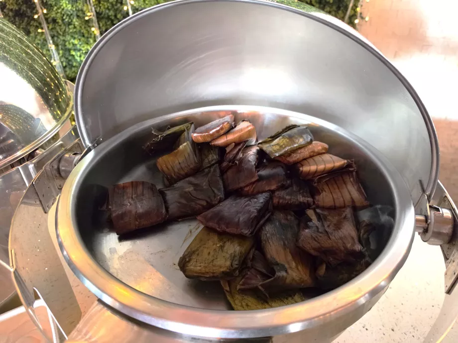 Petit-déjeuner : tamales