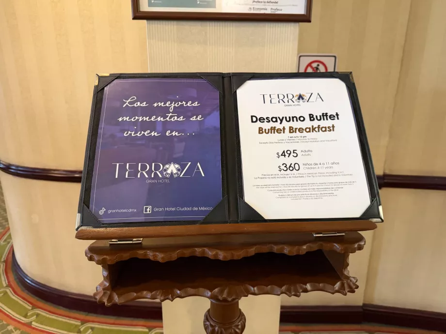 Prix du petit-déjeuner