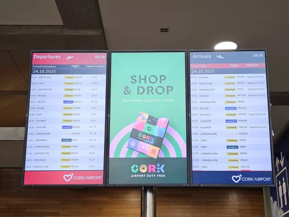 Arrivées et départs - planches