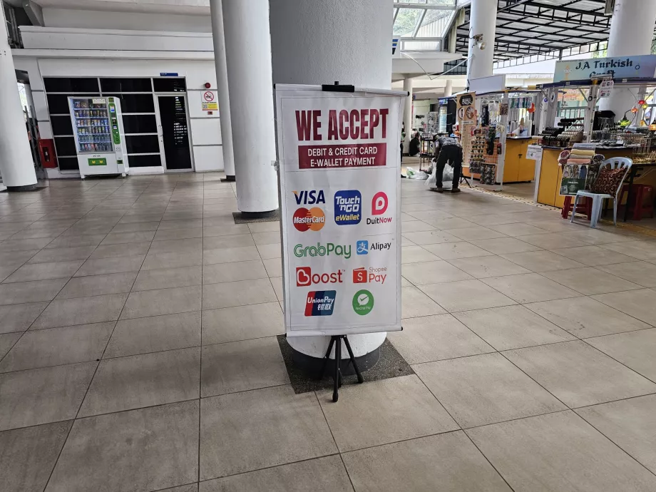 Acceptation des cartes de paiement dans les trains KTM