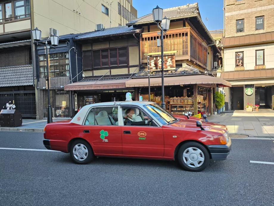 Taxi à Kyoto