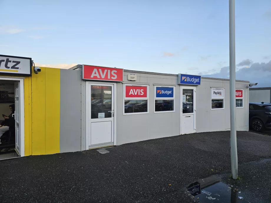 Comptoirs de location de voitures