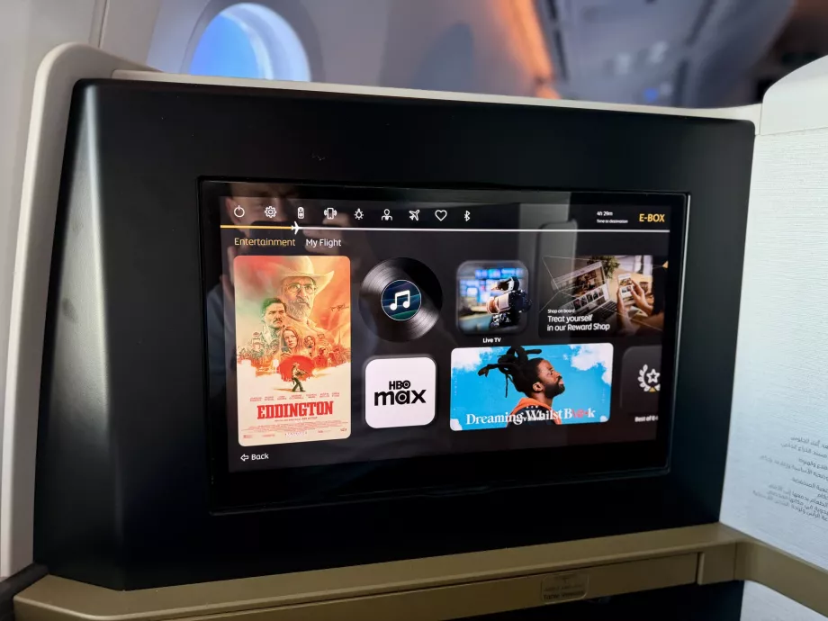 Moniteur 4K de 17,3″ avec IFE