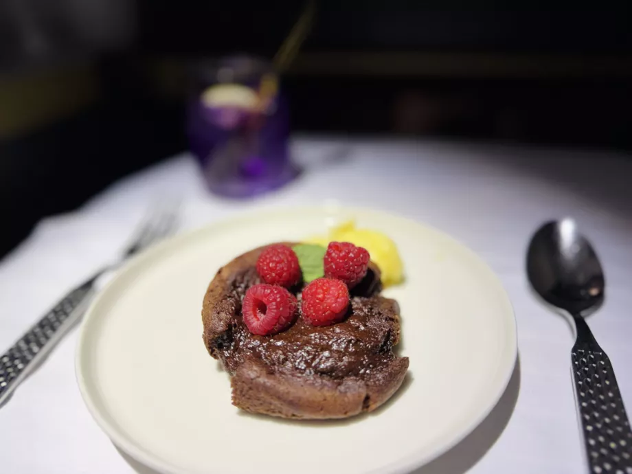Fondant au chocolat et au caramel
