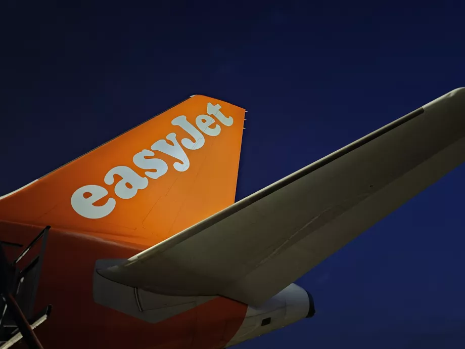 Un vol easyJet à l'aéroport de Malpensa