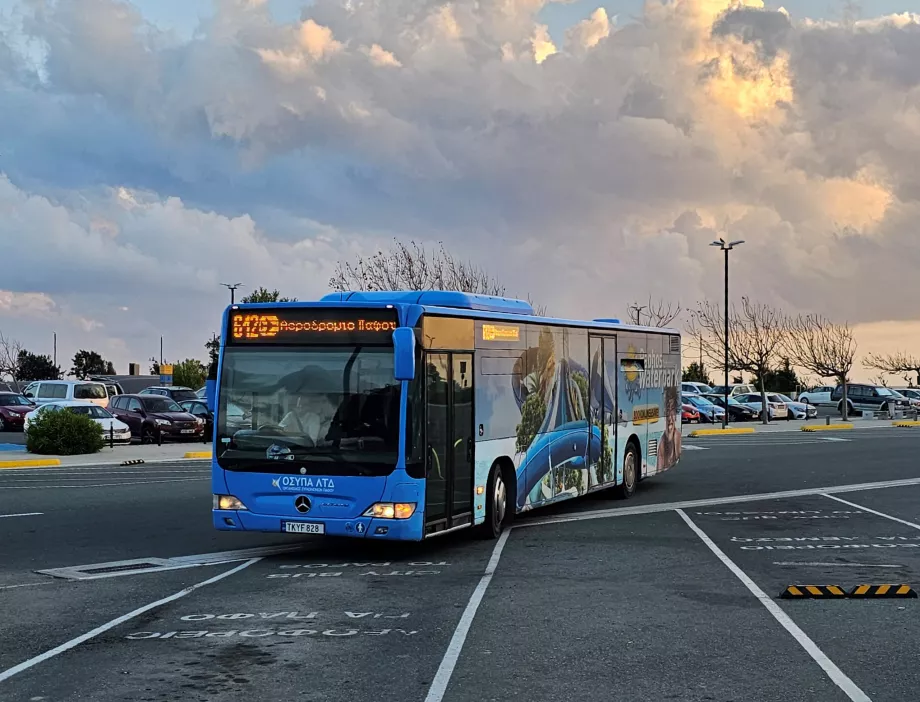 Bus pour le centre de Paphos