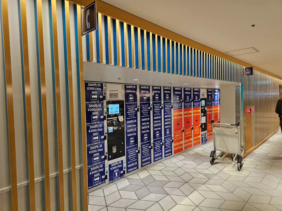 Casiers pour le stockage des bagages