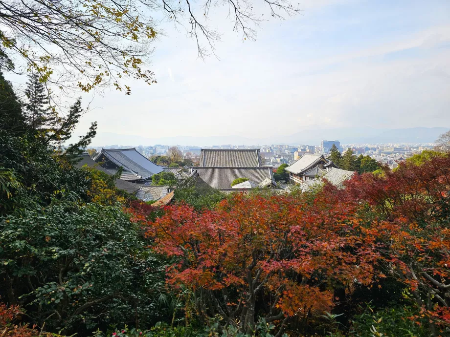 Temple de Chion-in, vue des jardins