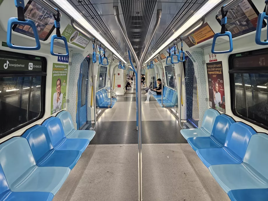 Intérieur du train