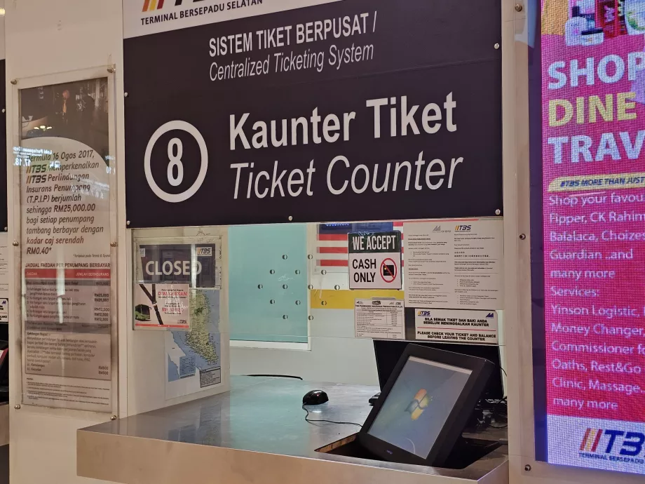 Paiement en espèces à la caisse