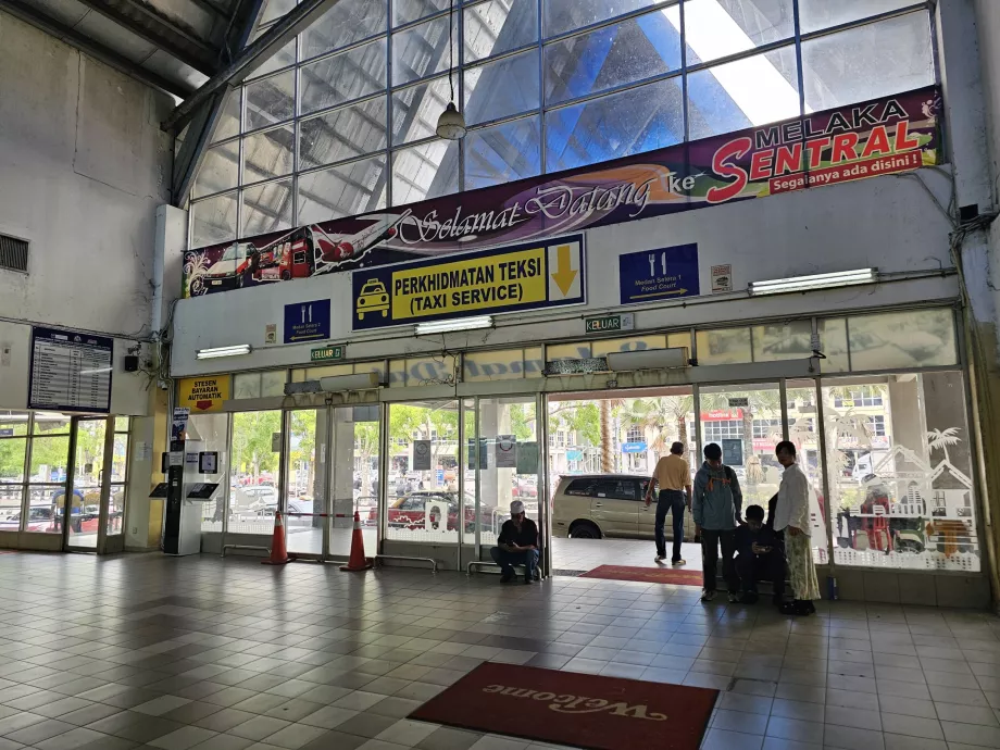 Taxi depuis la gare routière