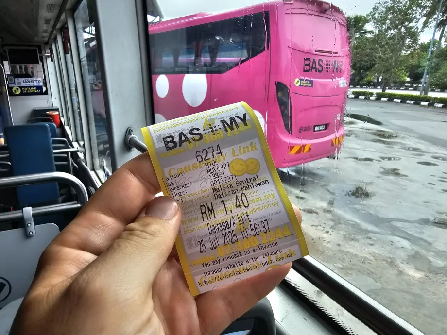 Billet pour les transports publics
