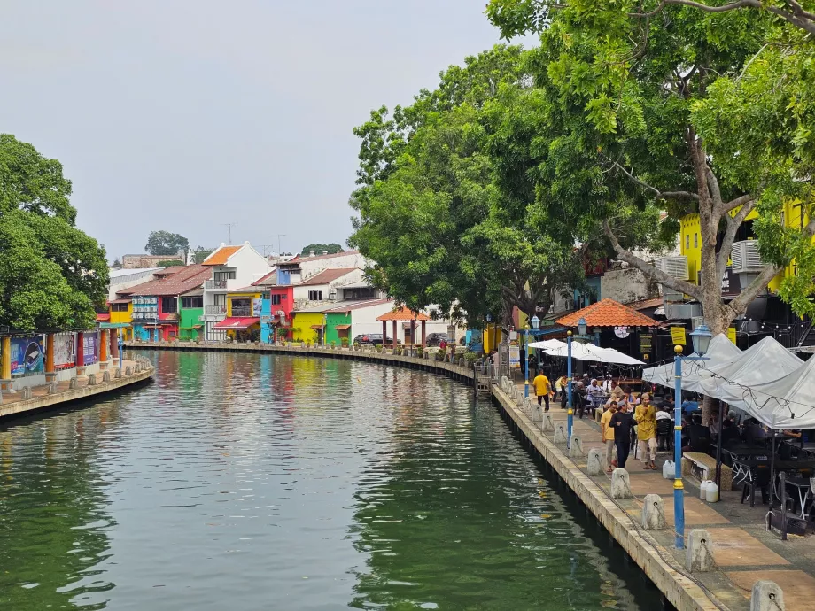 Promenade de la rivière Melaka