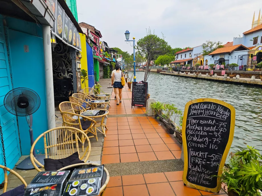 Promenade sur la rivière Malacca