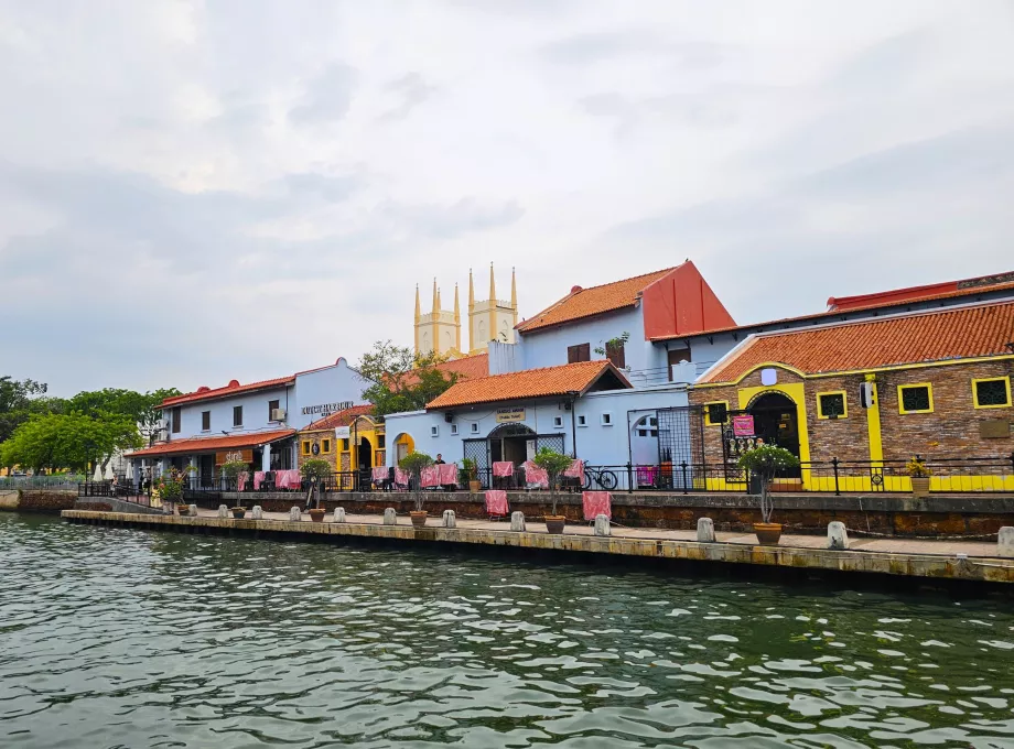Promenade sur la rivière Malacca